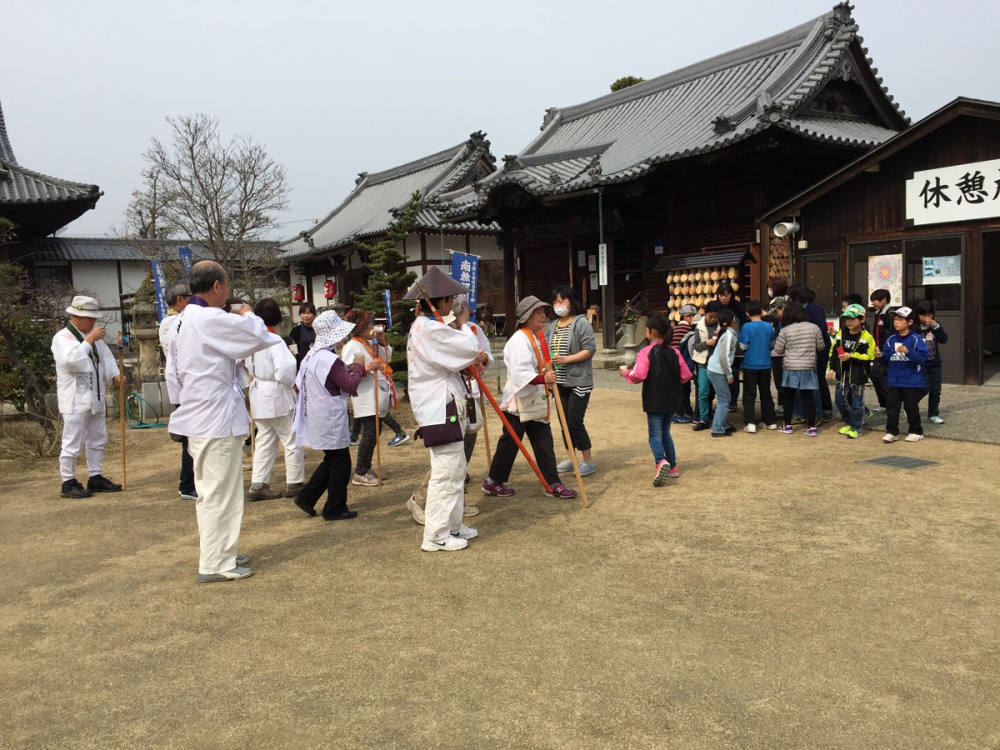 お接待の様子