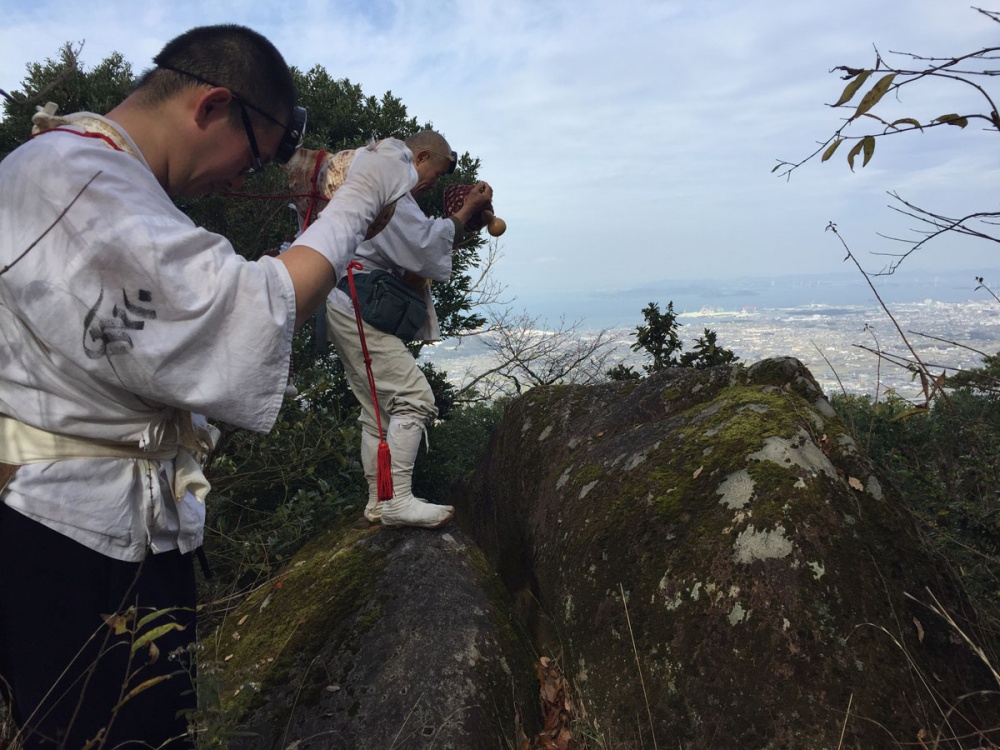 我拝師山山頂